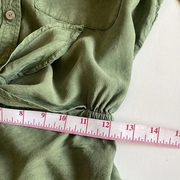 - Sanctuary Military Style Open
Abdomen Shirt Dress Size:XS - Picture 14 of 17